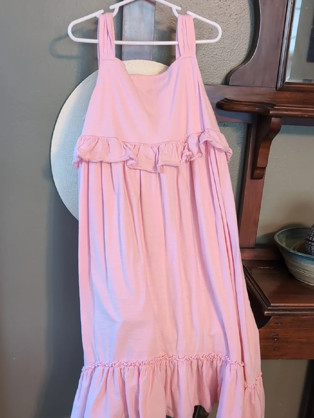 Crewcuts Pink Ruffle Sundress - Picture 1 of 5